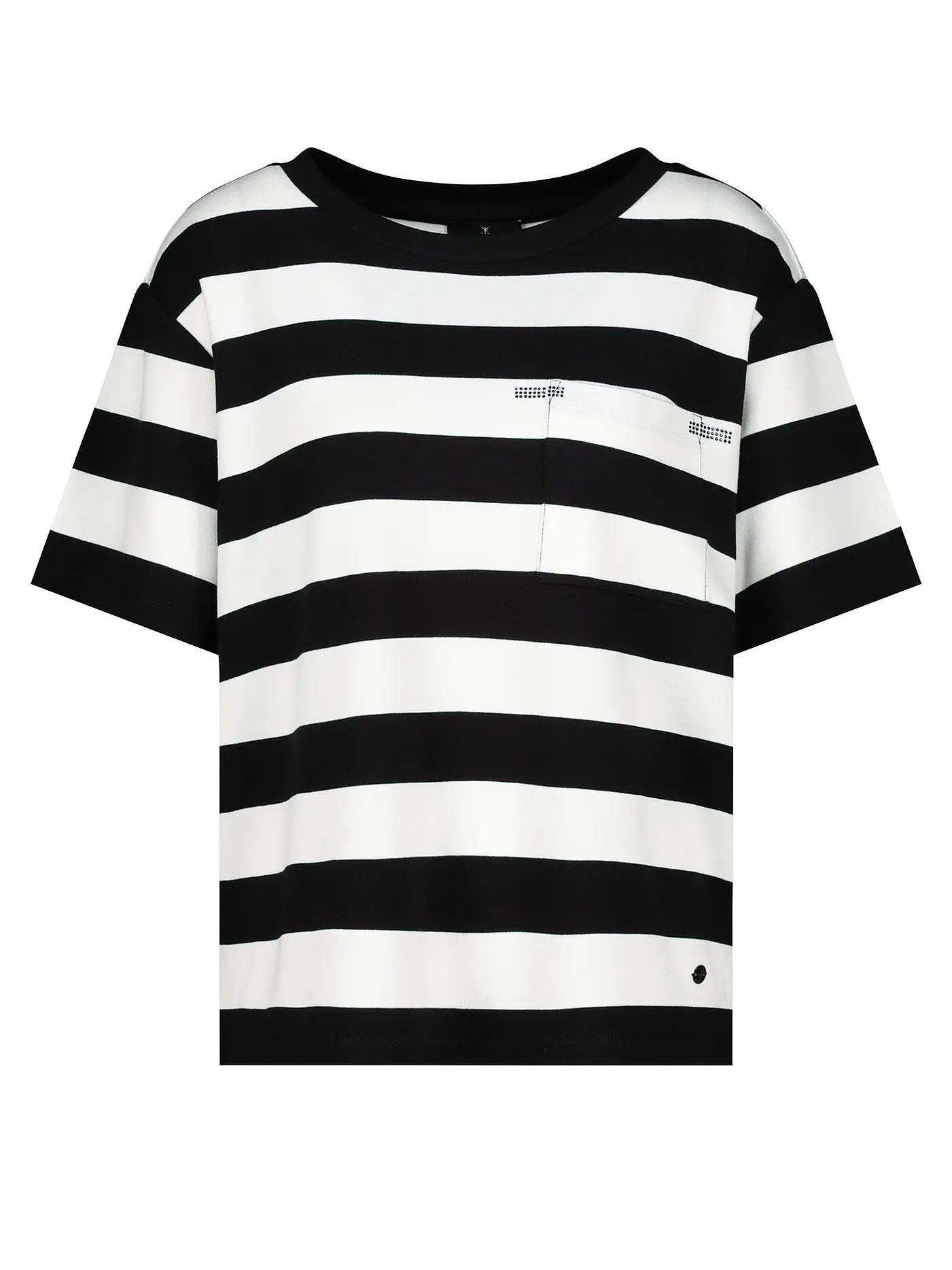 MONARI | T-Shirt SARDINIEN | schwarz